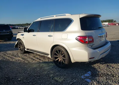 2017 Nissan Armada Sl из США, поврежденный, VIN JN8AY2NC8H9504562